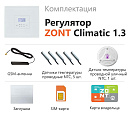 ZONT Climatic 1.3 Погодозависимый автоматический GSM / Wi-Fi регулятор (1 ГВС + 3 прямых/смесительных) с доставкой в Новосибирск